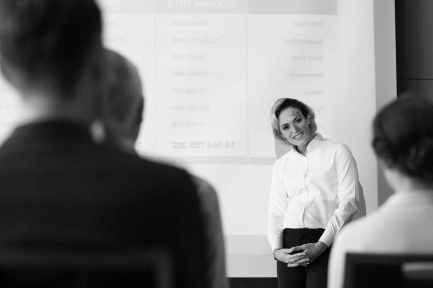 Financial spreadsheet training session demonstrating practical implementation methods